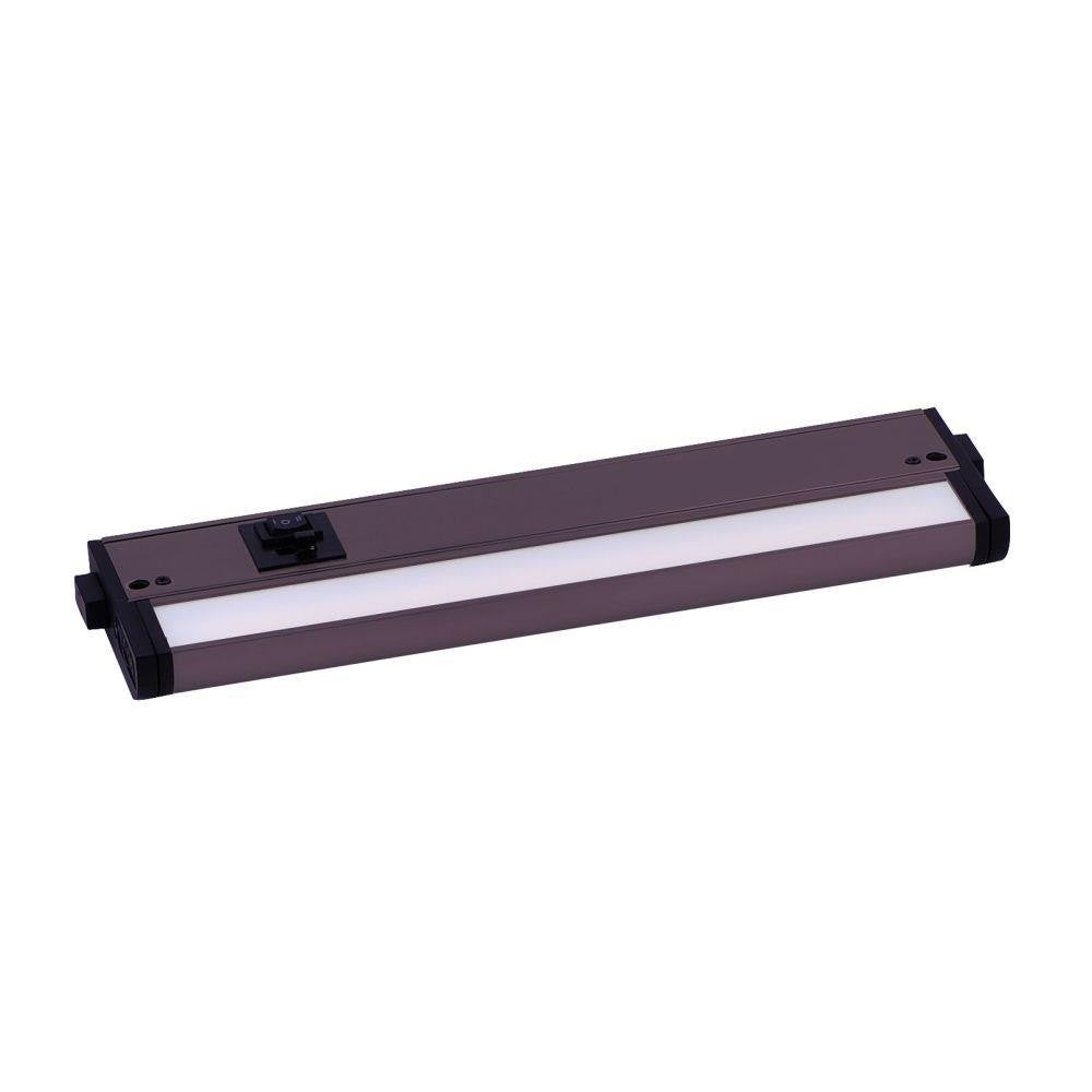 Maxim Lighting 89893BZ CounterMax MX-L-120-3K 1 Light 12 inch Bronze LED Under Cabinet Light