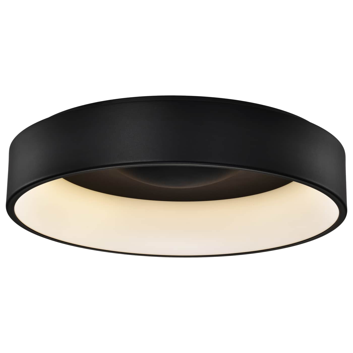 Nuvo 62-1454R1 Orbit 23.5" Indoor Flush Mount Ceiling Light - Finish: Black