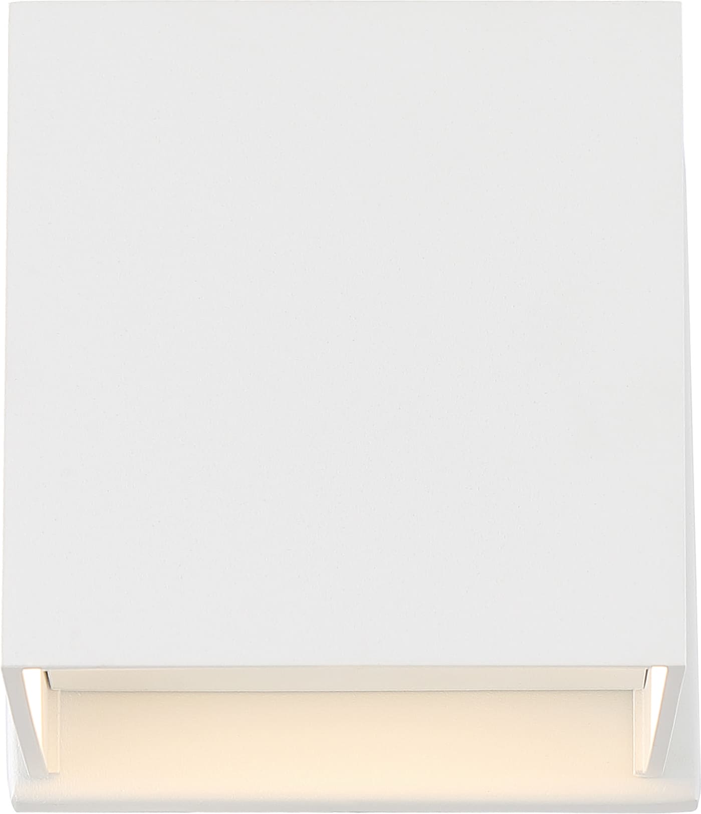 Nuvo 62-1467R1 Light Gate LED Square Wall Scone Wall Light - CCT: 3000K - Finish: White
