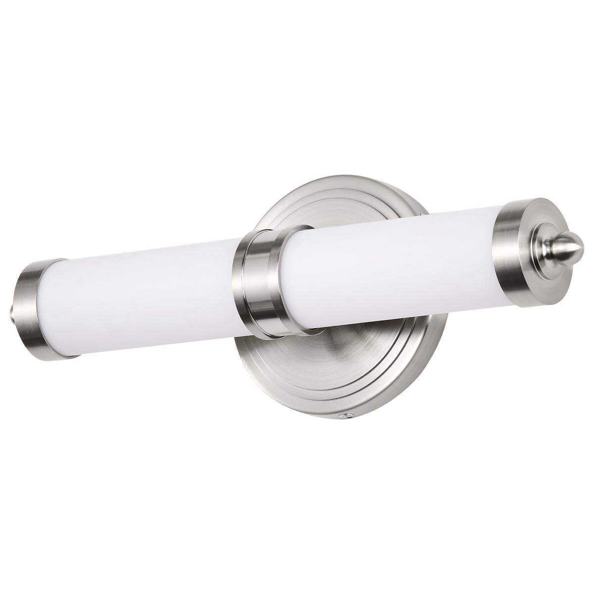 Nuvo 62-1534 Kagen LED Small Vanity, Brushed Nickel, 13W, Soft White, Dimmable
