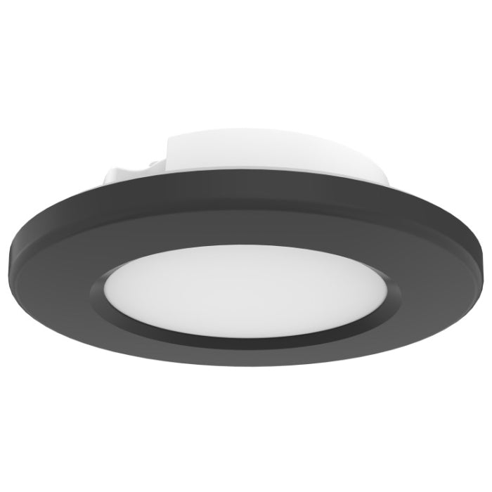 Nuvo 62-1584 LED Surface Mount Fixture, 4IN, Multi-Color Temperature, Black, Voltage 120V