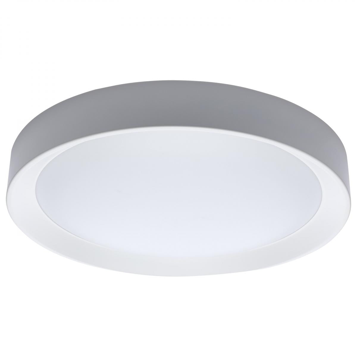 Nuvo 62-1697 Selene 17" 27W LED Flush Mount, CCT Selectable (2700K-5000K), White Finish, High CRI 90