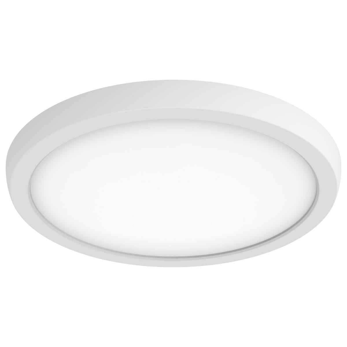 Nuvo 62-1720 Blink Pro 9" 13W LED Flush Mount, CCT Selectable (2700K-5000K), Round, White Finish, Wet Rated