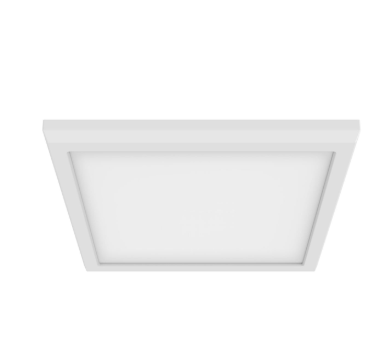 Nuvo 62-1724 Blink Pro - 13W; 9in; LED Fixture; CCT Selectable; Square Shape; White Finish; 120V