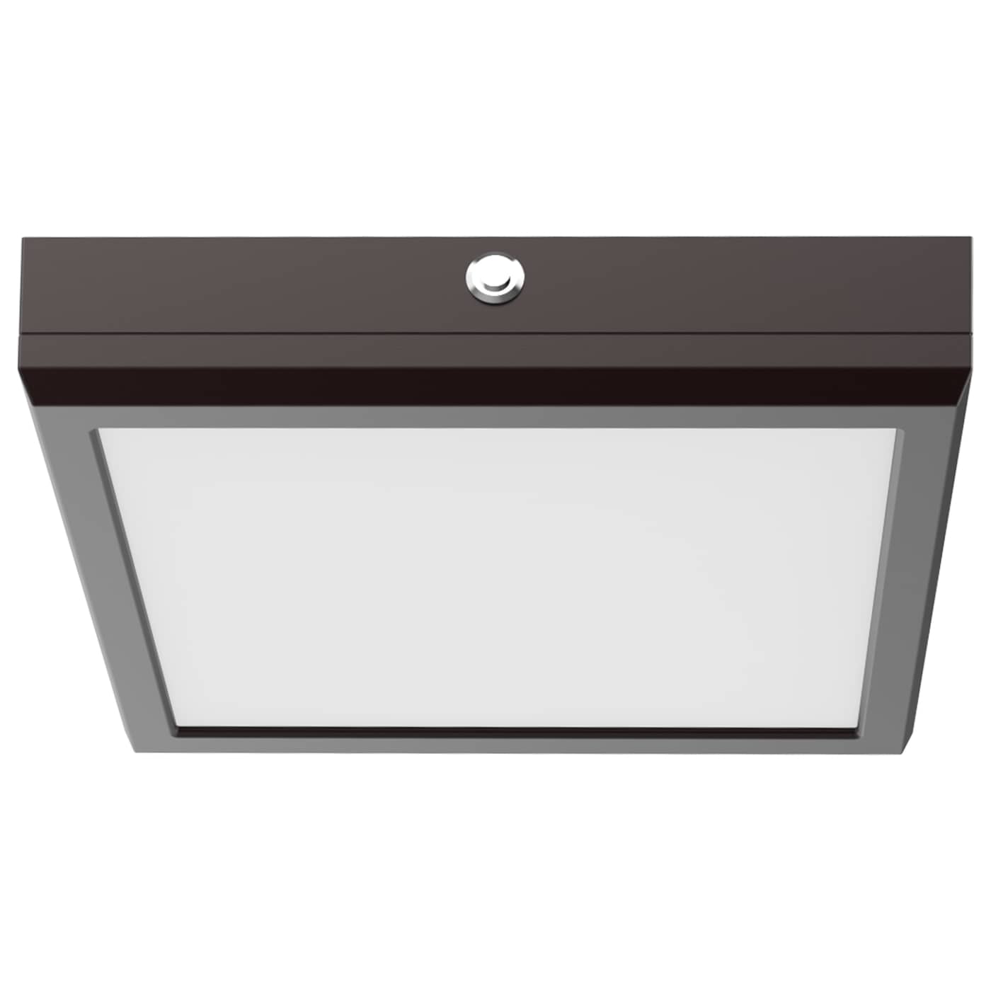 Nuvo 62-1726-EM 9 Inch Blink Pro Battery Backup - Square Shape - Finish: Bronze