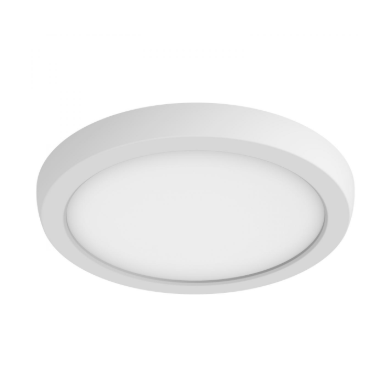 Nuvo 62-1746 BLINK Pro, 11 Watt, 7 Inch LED Ceiling Light Fixture, 3000K, Round Shape, White Finish, 120/277 Volts