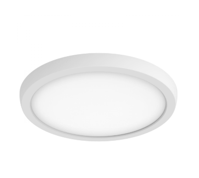 Nuvo 62-1756 BLINK Pro, 13 Watt, 9 Inch LED Ceiling Light Fixture, 3000K, Round Shape, White Finish, 120/277 Volts