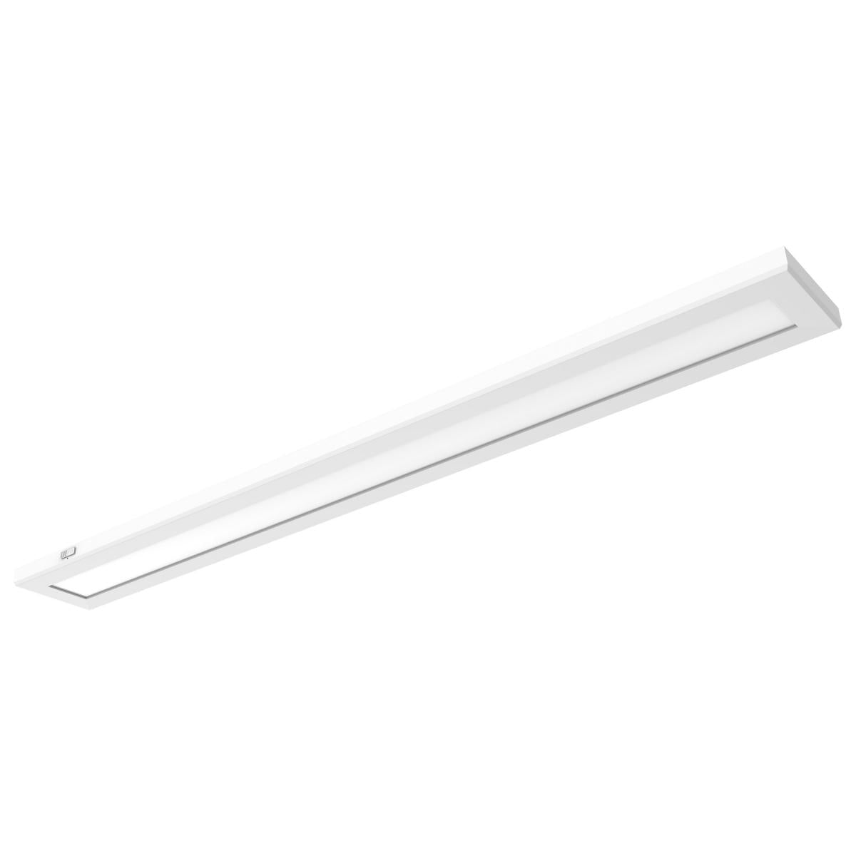 Nuvo 62-1772 BLINK Pro Plus 42W LED Surface Mount, 5.5" x 48", CCT Selectable (2700K-5000K), 120/277V, 90 CRI, Dimmable, White Finish