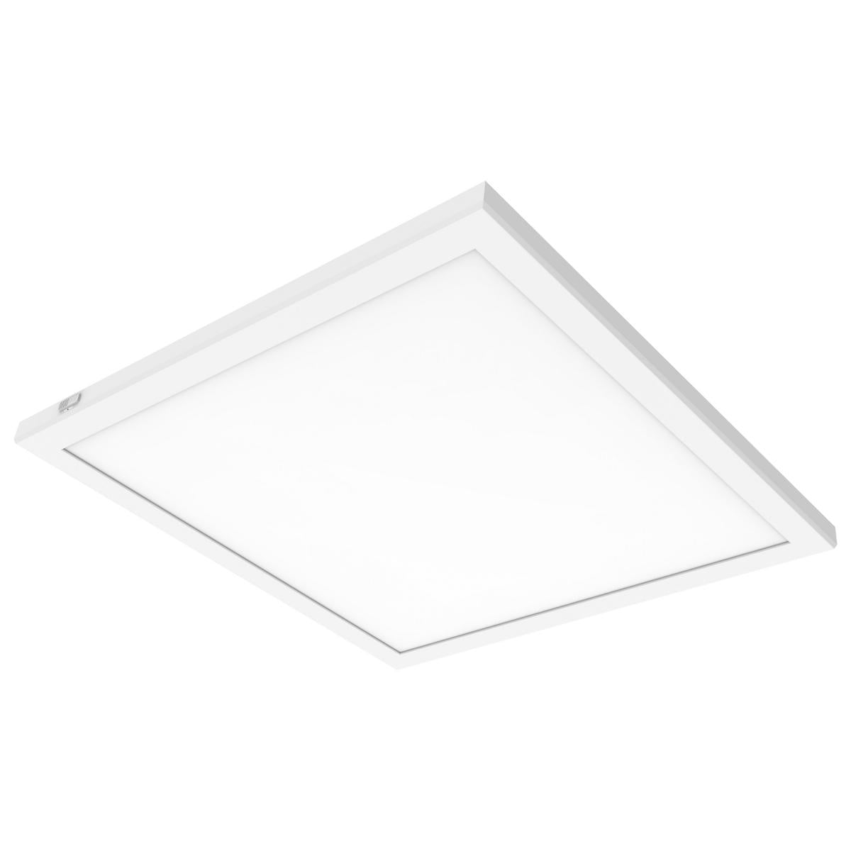 Nuvo 62-1774 BLINK Pro Plus 47W LED Surface Mount, 24" x 24", CCT Selectable (2700K-5000K), 120/277V, 90 CRI, Dimmable, White Finish