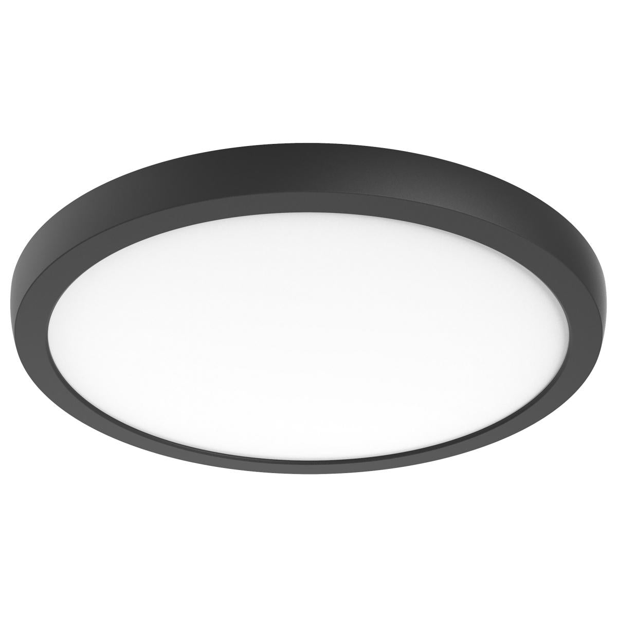 Nuvo 62-1787 BLINK Pro Plus 29W LED Surface Mount, 15" Round, CCT Selectable (2700K-5000K), 120/277V, 90 CRI, Dimmable, Black Finish