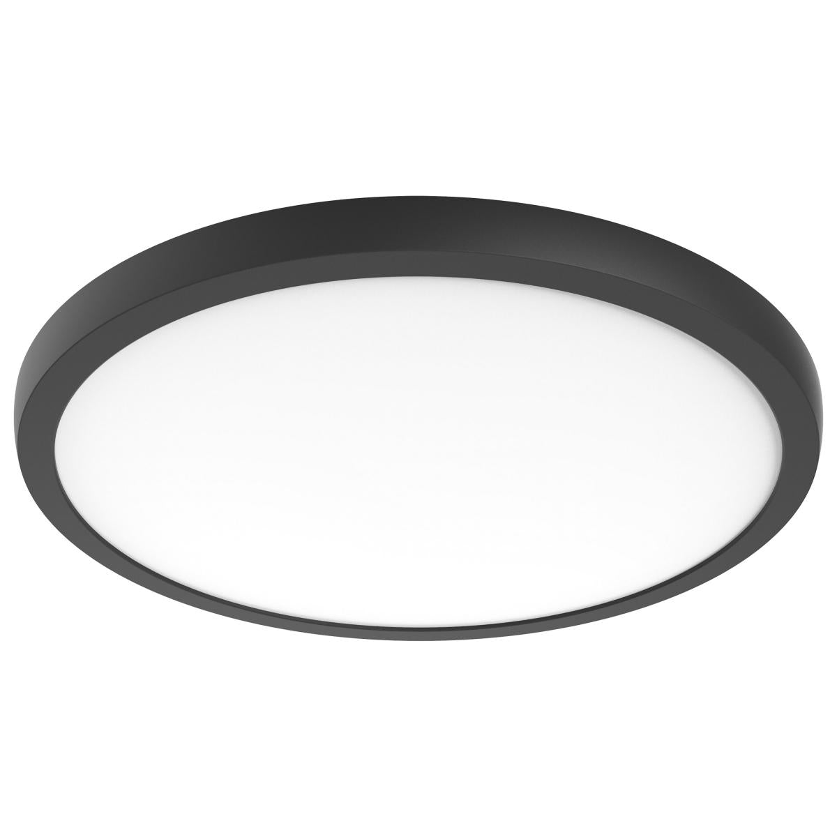 Nuvo 62-1788 BLINK Pro Plus 34W LED Surface Mount, 19" Round, CCT Selectable (2700K-5000K), 120/277V, 90 CRI, Dimmable, Black Finish