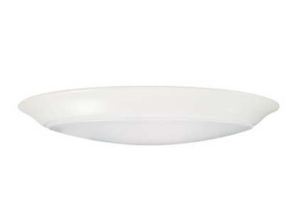 Nuvo 62-1815 Closet Rated LED Disk Light - 10IN - 9.5W - CCT Selectable - 120V - White Finish