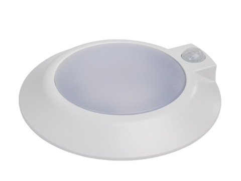 Nuvo 62-1820 LED Disk Light with Occupancy Sensor - 7IN - 16W - CCT Selectable - 120V - White Finish