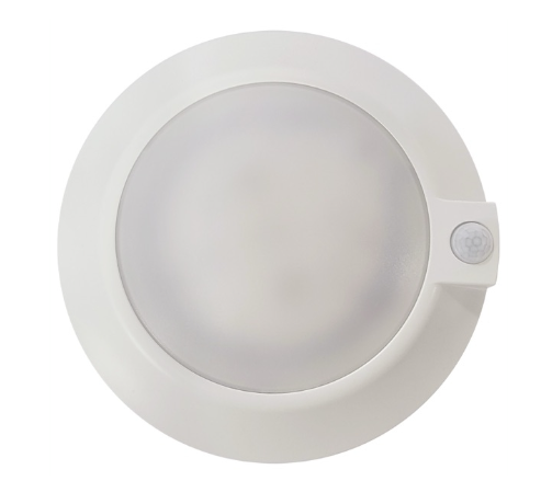 Nuvo 62-1821 LED Disk Light with Occupancy Sensor - 10IN - 19W - CCT Selectable - 120V - White Finish