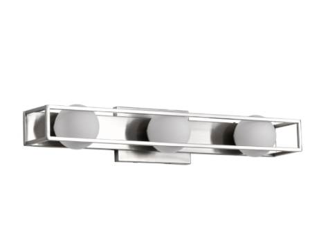 Nuvo 62-2253 Jenkins LED Vanity Fixture - 24IN - 3000K - 120V - Brushed Nickel Finish