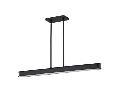 Nuvo 62-2263 Longford LED Island Pendant Light - 3000K - 120V - Textured Black Finish
