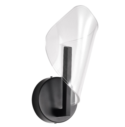 Nuvo 62-2282 Sedona LED Wall Sconce Light - 3000K - 120V - Matte Black Finish