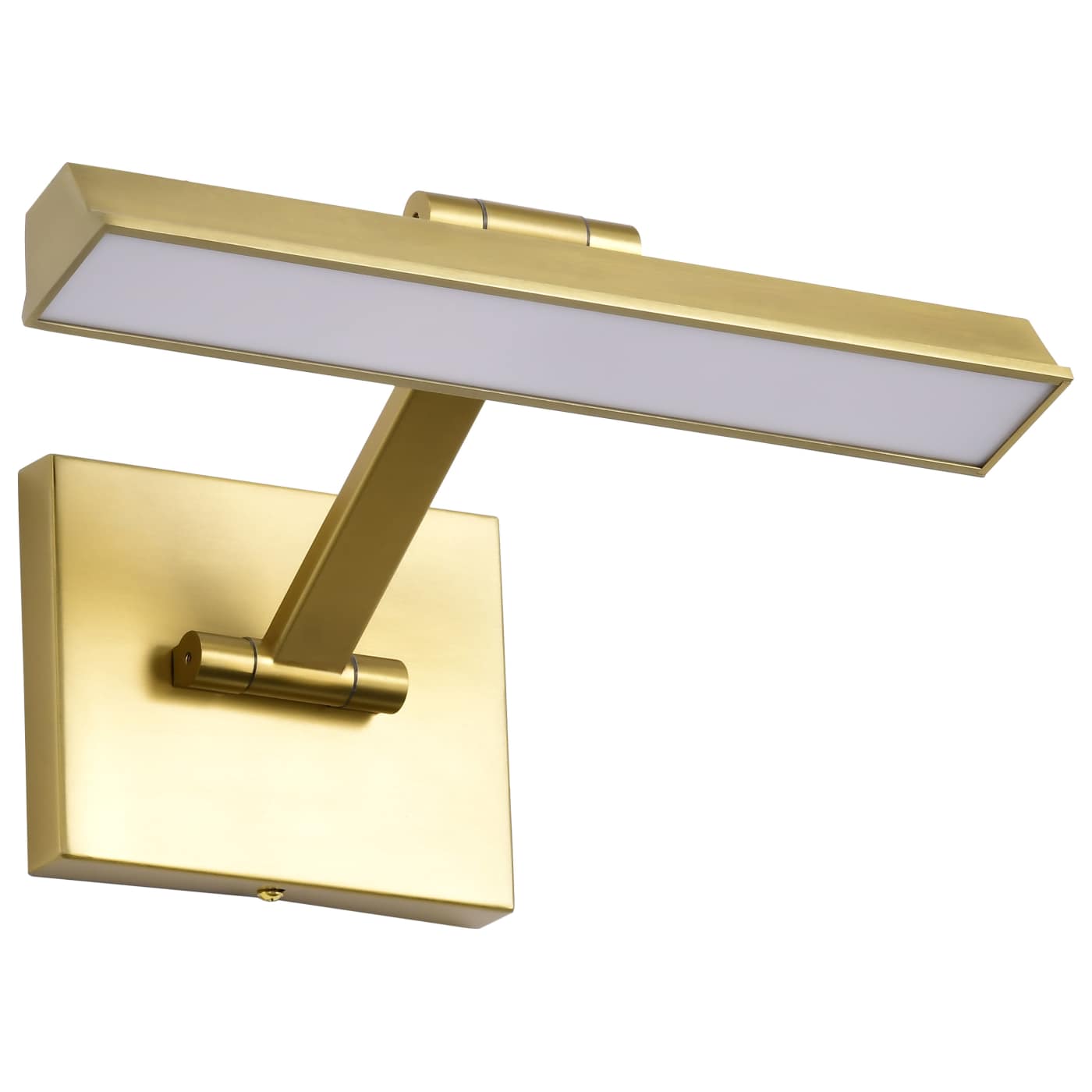 Nuvo 62-2322 Hazel 12W 12.2" LED Vanity Wall Light Vintage Brass 2700K 3000K 3500K 960 Lumens