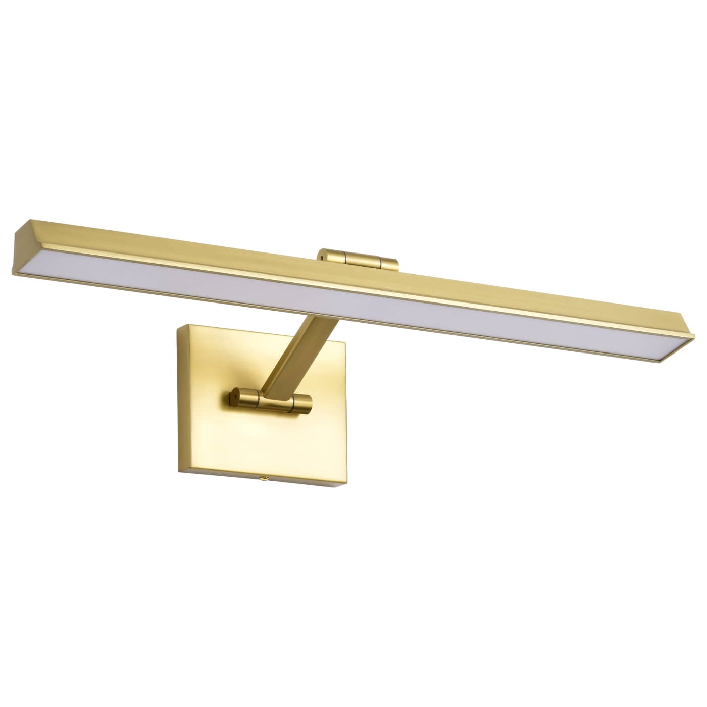 Nuvo 62-2327 Hazel 20W 24" LED Vanity Wall Light Vintage Brass 2700K 3000K 3500K 1600 Lumens