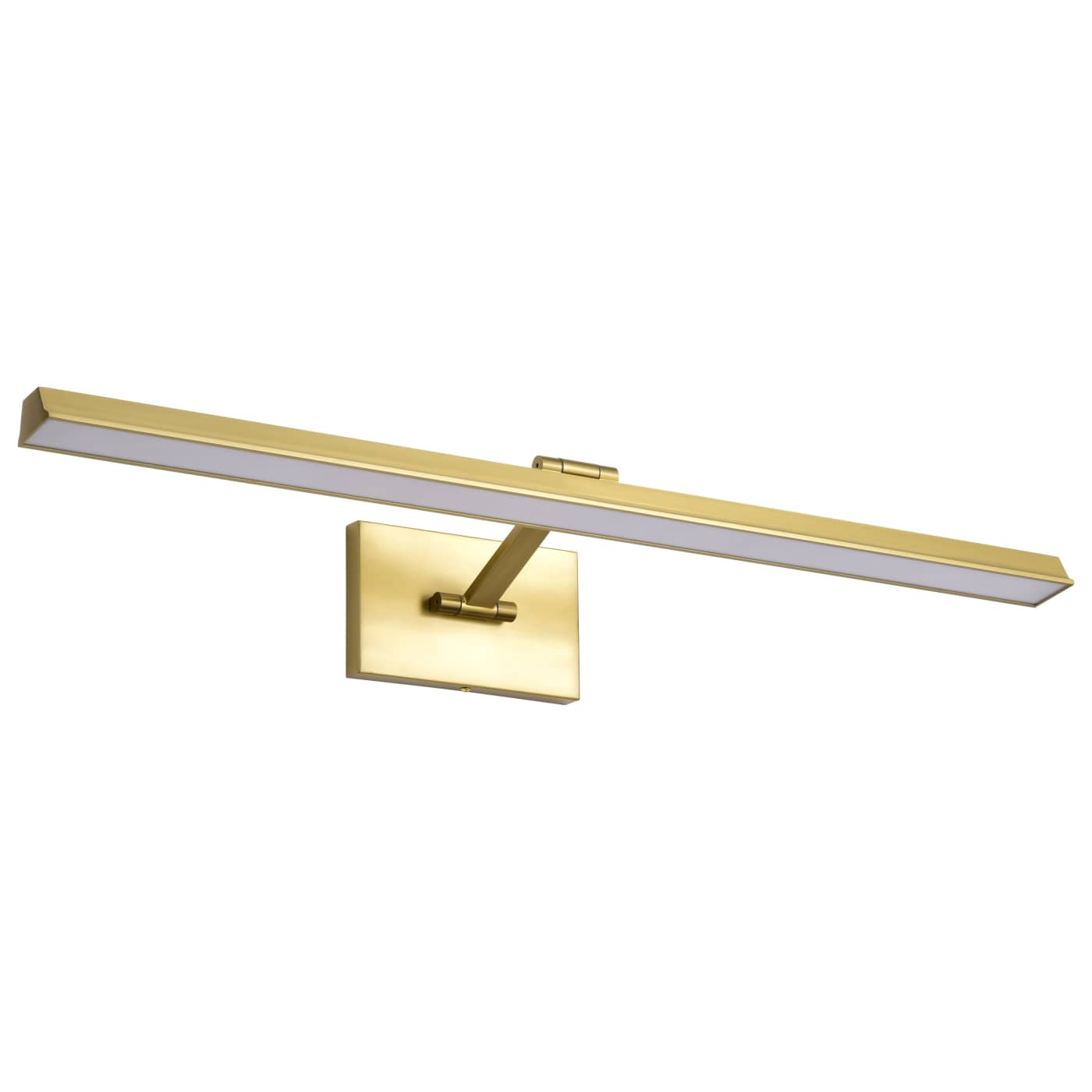 Nuvo 62-2332 Hazel 35W 35.8" LED Vanity Wall Light Vintage Brass 2700K 3000K 3500K 2800 Lumens