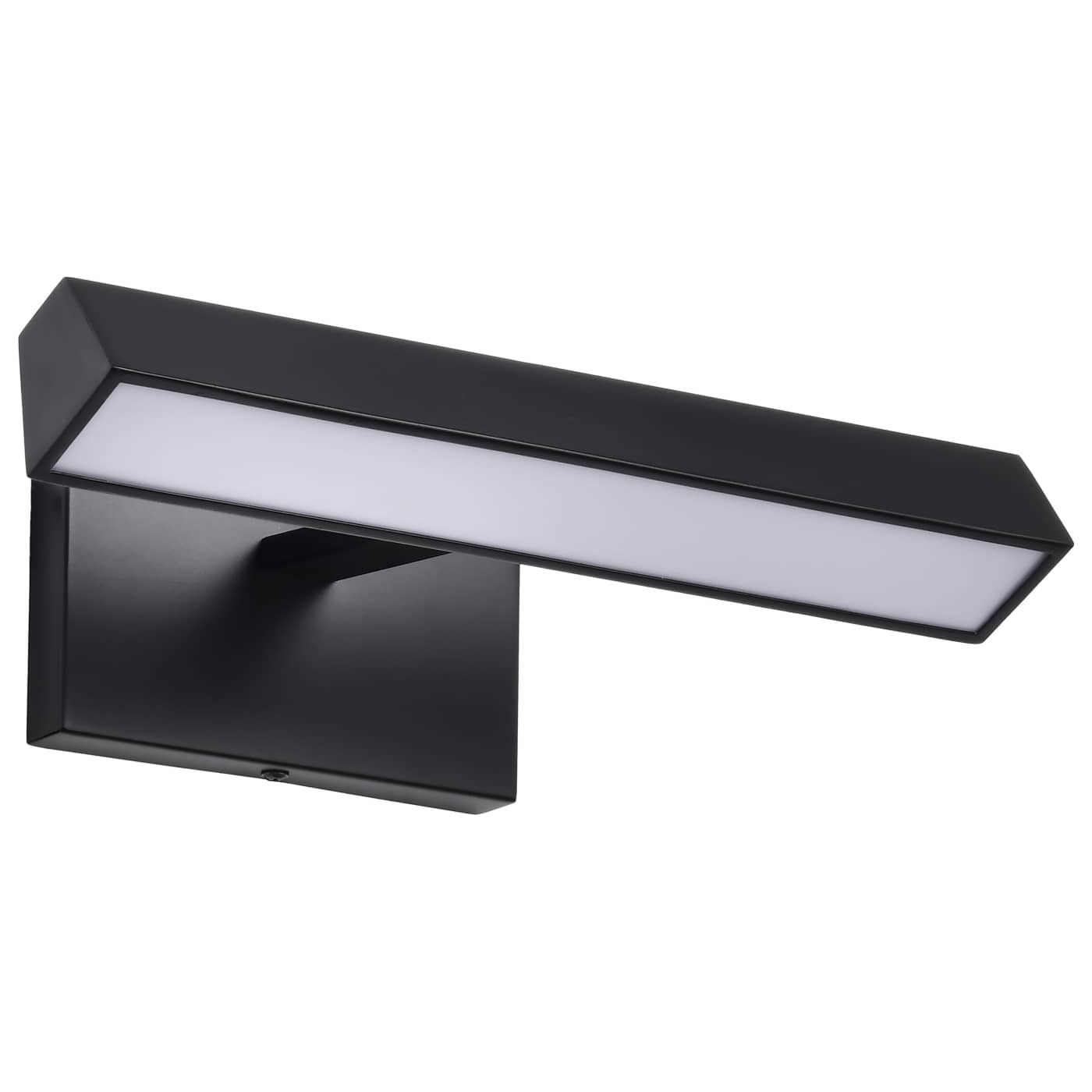 Nuvo 62-2335 Mila 12W 12" LED Vanity Wall Light Black 2700K 3000K 3500K 960 Lumens
