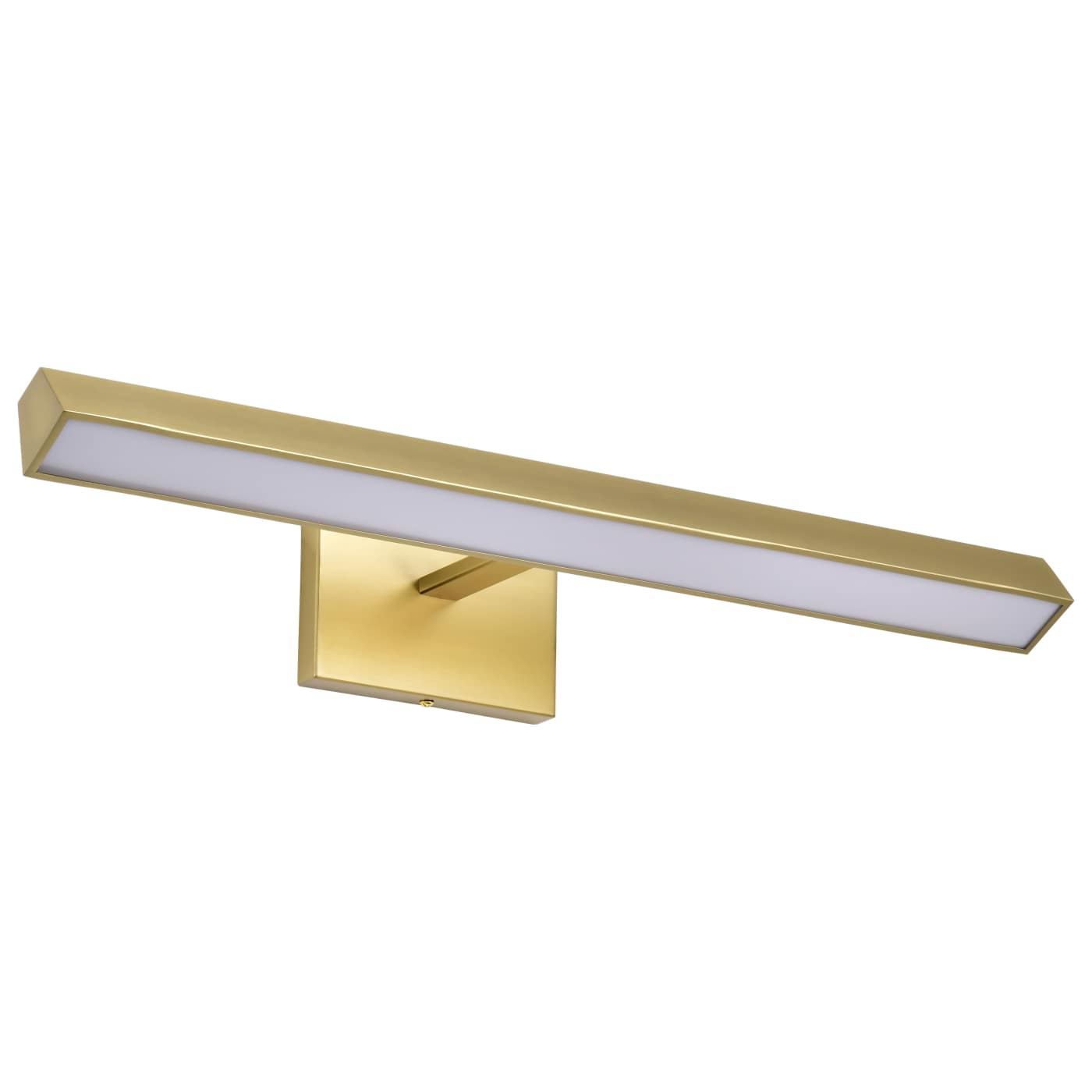 Nuvo 62-2342 Mila 20W 24" LED Vanity Wall Light Vintage Brass 2700K 3000K 3500K 1600 Lumens