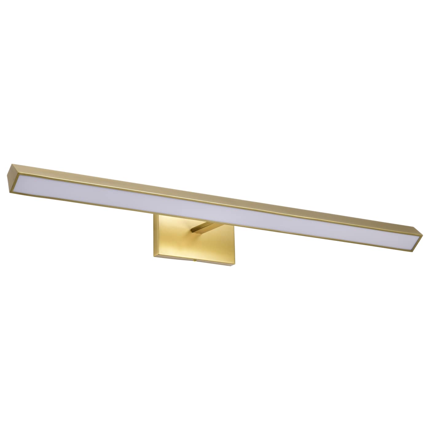 Nuvo 62-2347 Mila 35W 35.8" LED Vanity Wall Light Vintage Brass 2700K 3000K 3500K 2800 Lumens