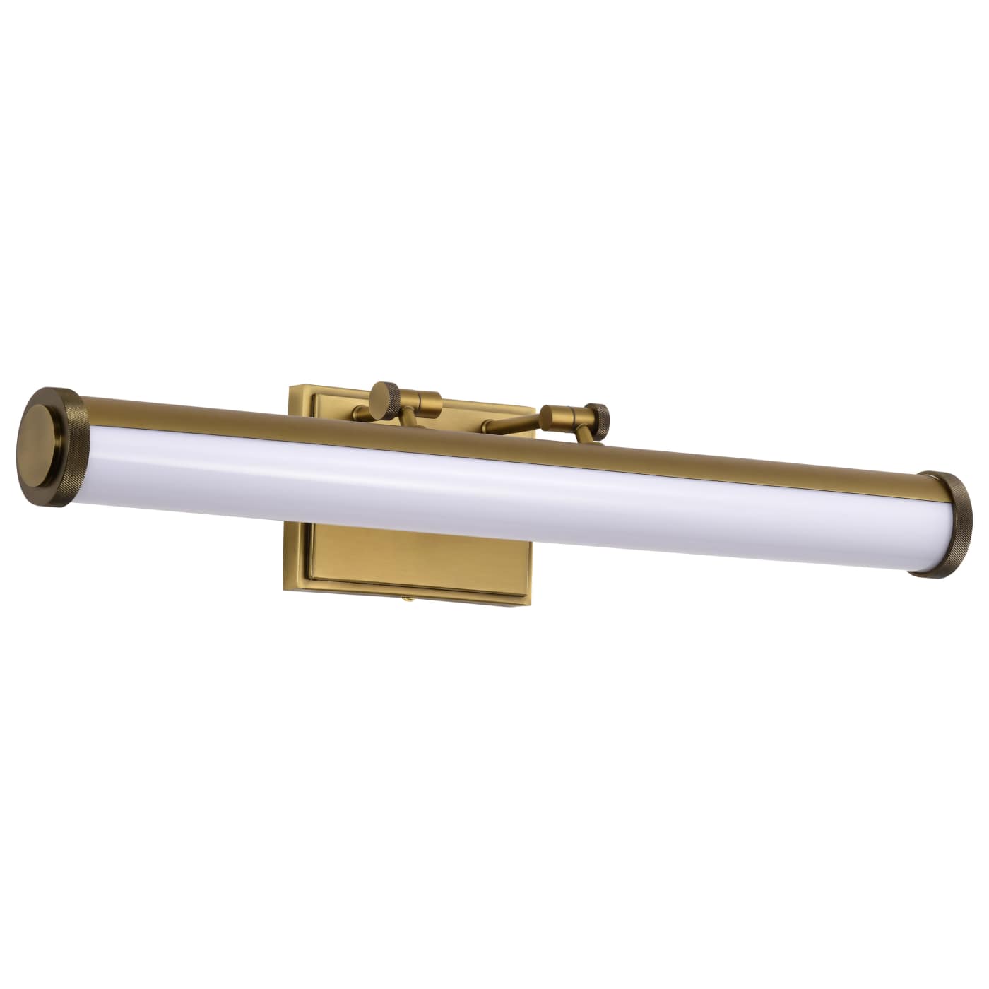 Nuvo 62-2372 Cora LED 24 inch Vanity Wall Light - 3CCT Selectable - Finish: Vintage Brass