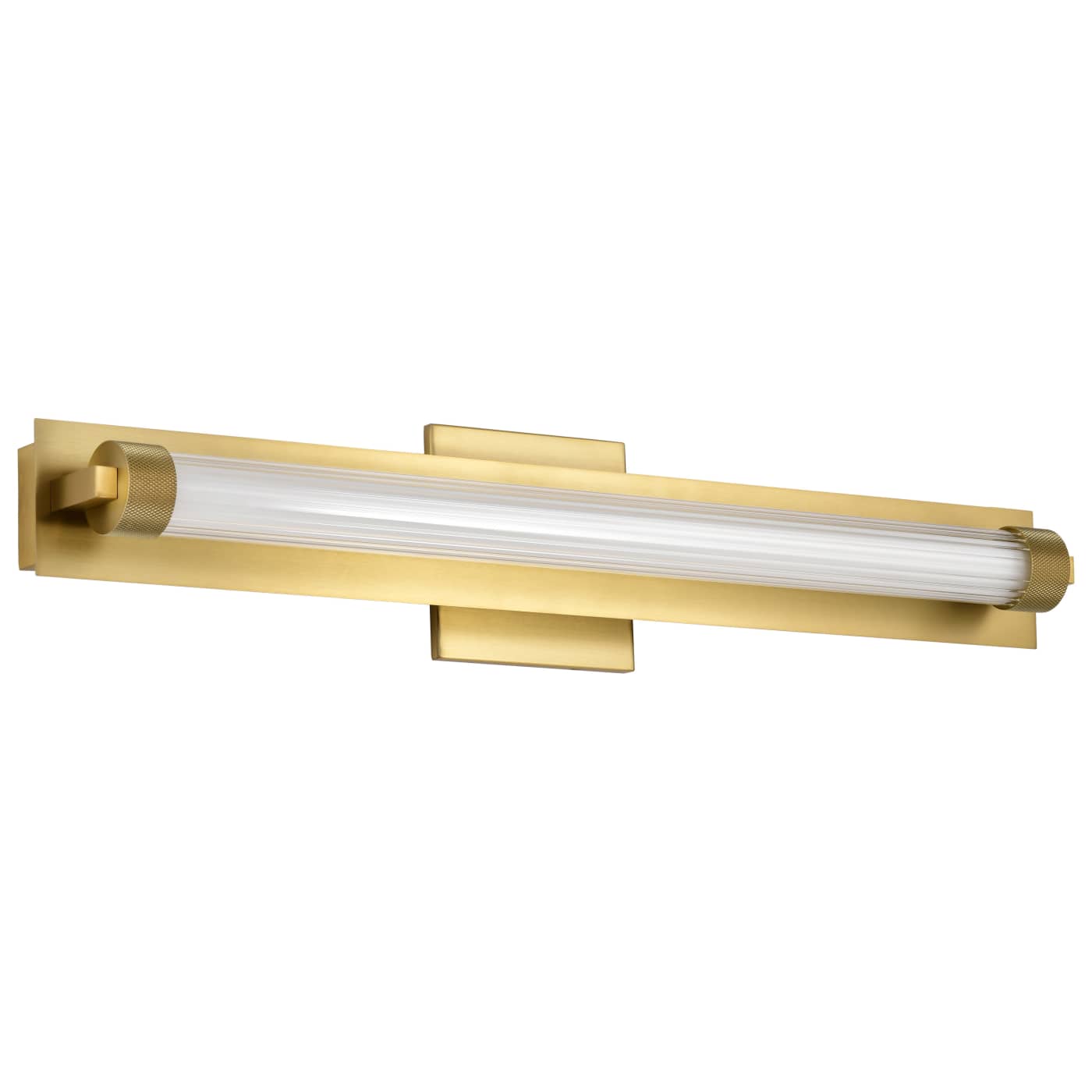 Nuvo 62-2387 Larissa LED 24 inch Vanity Wall Light - CCT: 3000K - Finish: Vintage Brass