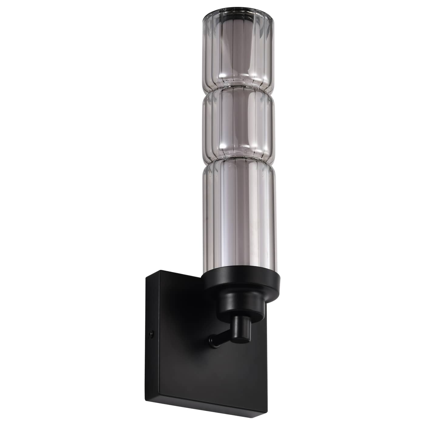 Nuvo 62-2453 Evander LED Wall Scone Light - CCT: 3000K - Finish: Matte Black