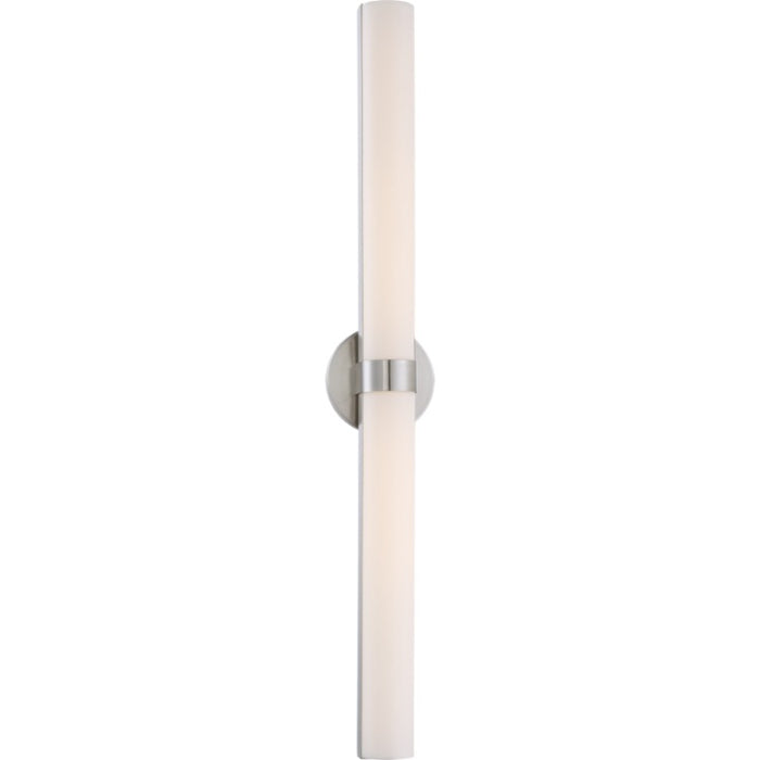 Nuvo 62-734 Bond LED Vanity Fixture, 37IN, Color Temperature 3000K, Voltage 120V, Brushed Nickel