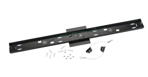 Keystone KT-LALED-3A-SM-KIT-B Surface Mounting Kit for 36" Series A Linear Arch Fixtures, Black