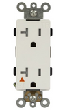 Enerlites 62000-IG-W 20A Islolated Ground Decorator Receptacle, 5-20R, White Finish