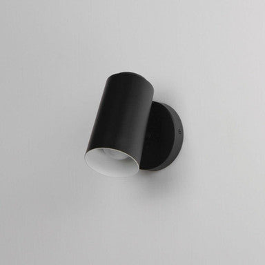 Maxim Lighting 62001BK Spot Light Black Outdoor Wall Light - Angle View