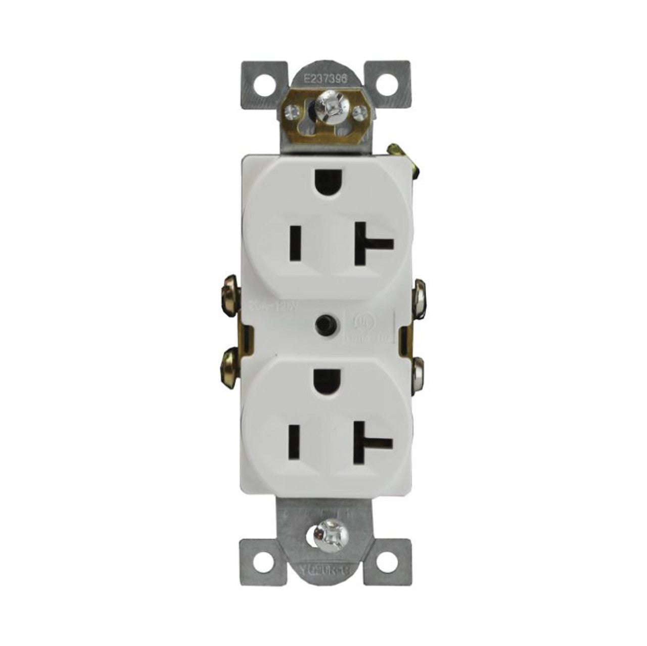 Enerlites 62040-TR-GY Duplex Self-Grounding, Tamper-Resistant Commercial Grade Receptacle