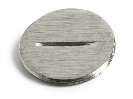 Lew Electric 6212-NS 1.25" Screw Plug For SWB-2 & SWB-4 Floor Box Covers, Nickel Scew Finish