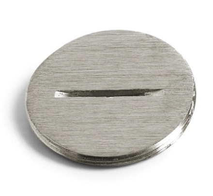 Lew Electric 6213-NS 1.5" Nickel Screw Plug for 523-DP, 812, TCP-2 Covers