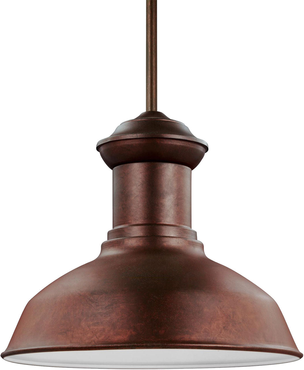 Generation Lighting Fredricksburg 13 inch copper pendant ceiling light