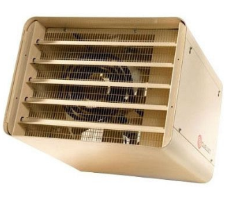 Ouellet OASU04077AM Commercial Industrial Suspended Unit Heater 4000W 277V 1Ph Almond