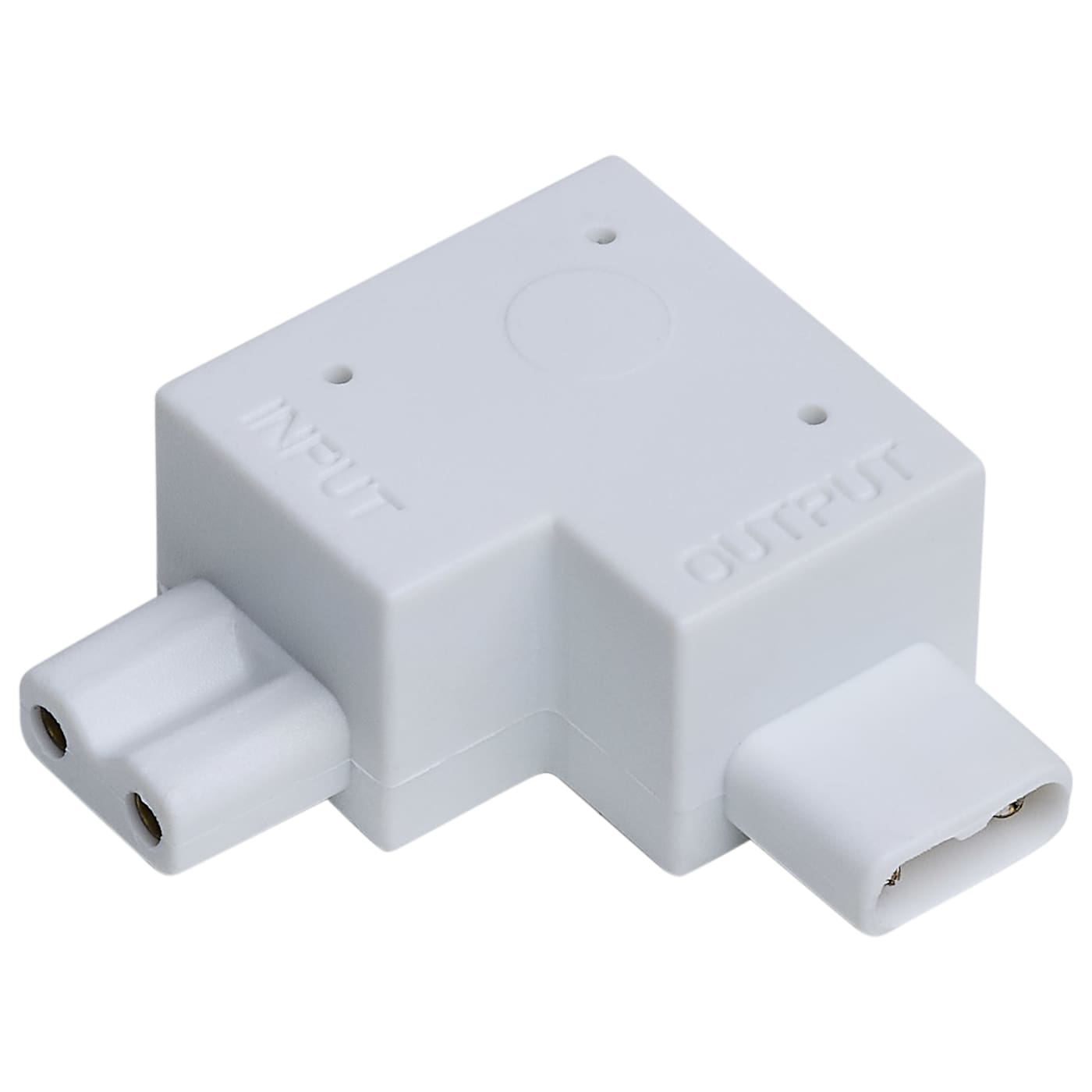 Nuvo 63-415 L-Connector Right White