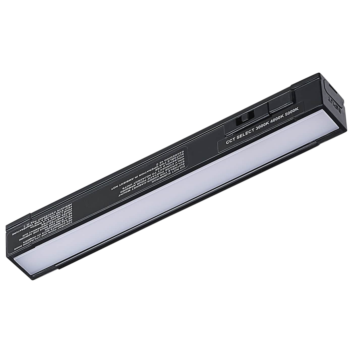 Nuvo 63-451  2 Watt 6-Inch LED Under Cabinet-  3CCT Selectable - Finish: Black