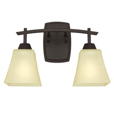 Westinghouse Lighting 6307400 Midori 2 light oil rubbed bronze wall light