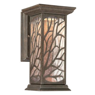 Westinghouse Lighting 6312000 Glenwillow LED outdoor wall lantern in Victorian Bronze