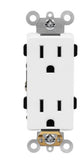 Enerlites 63150-I Industrial Grade Heavy Duty 15A Decorator Receptacle, 5-15R, Ivory