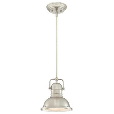 Westinghouse Lighting 6334600 Boswell brushed nickel mini pendant ceiling light