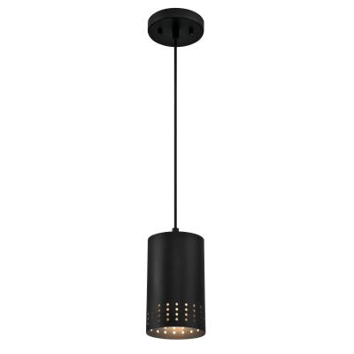 Westinghouse Lighting 6356600 Phelps 1 Light 5 inch Matte Black Pendant Ceiling Light