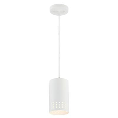 Westinghouse Lighting 6356700 Phelps 1 Light Matte White Mini Pendant