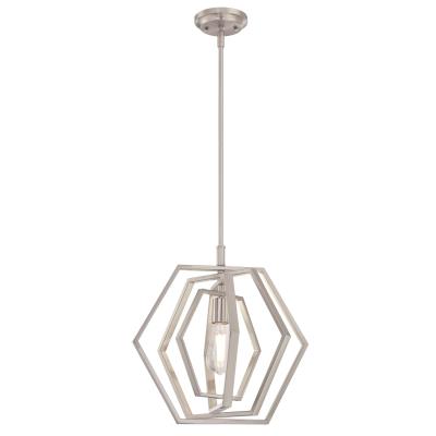 Westinghouse Lighting Holly brushed nickel pendant ceiling light