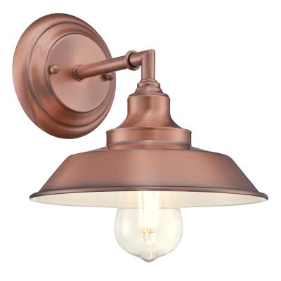 Westinghouse Lighting 6370400 Iron Hill washed copper wall light