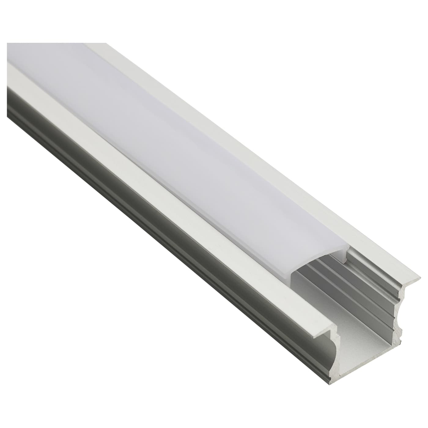 NUVO 64-151 Dimension 16 ft Deep Well Tape Channel Aluminum Silver